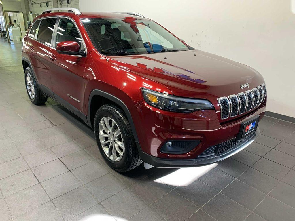 used 2021 Jeep Cherokee car, priced at $21,985