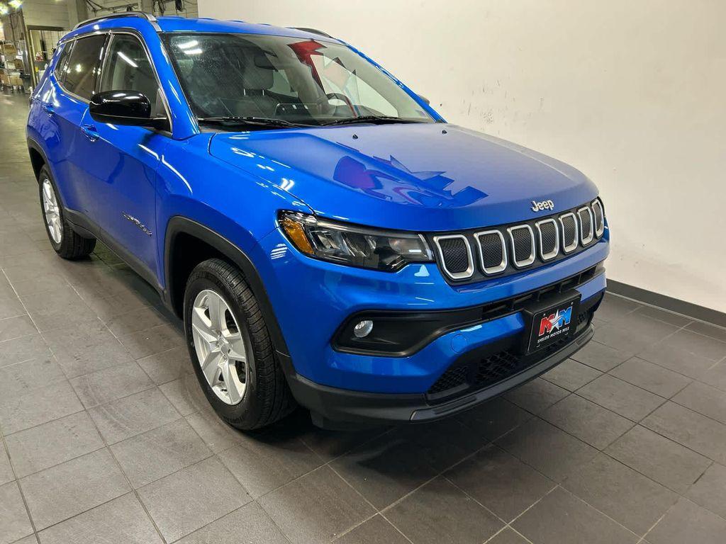 used 2022 Jeep Compass car, priced at $21,442