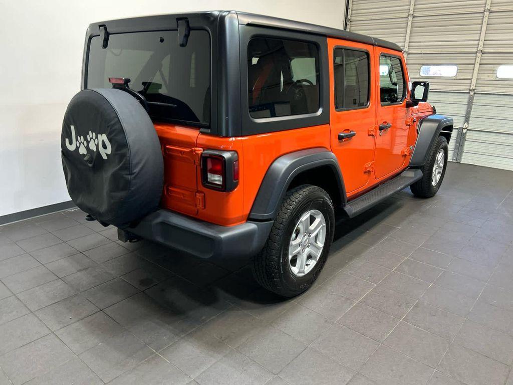 used 2020 Jeep Wrangler Unlimited car, priced at $31,686