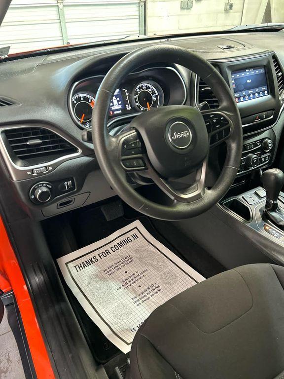 used 2021 Jeep Cherokee car, priced at $19,486