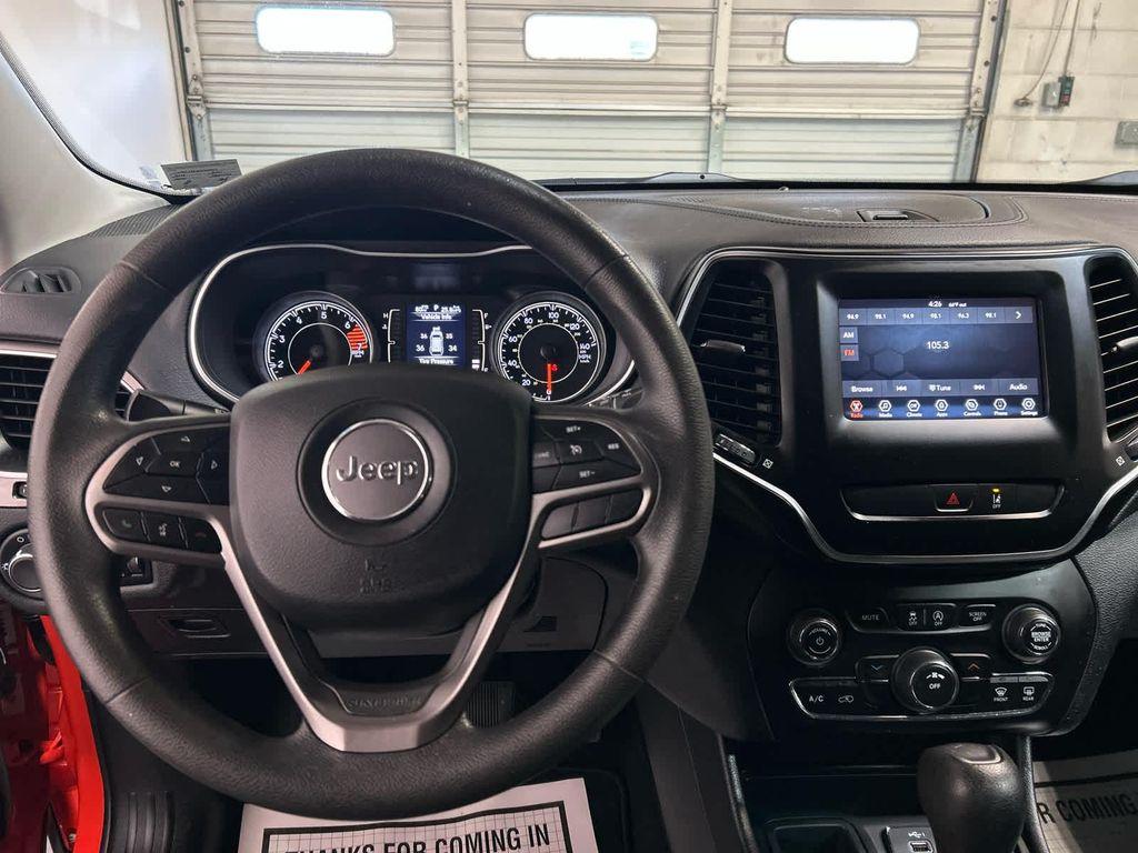 used 2021 Jeep Cherokee car, priced at $19,486