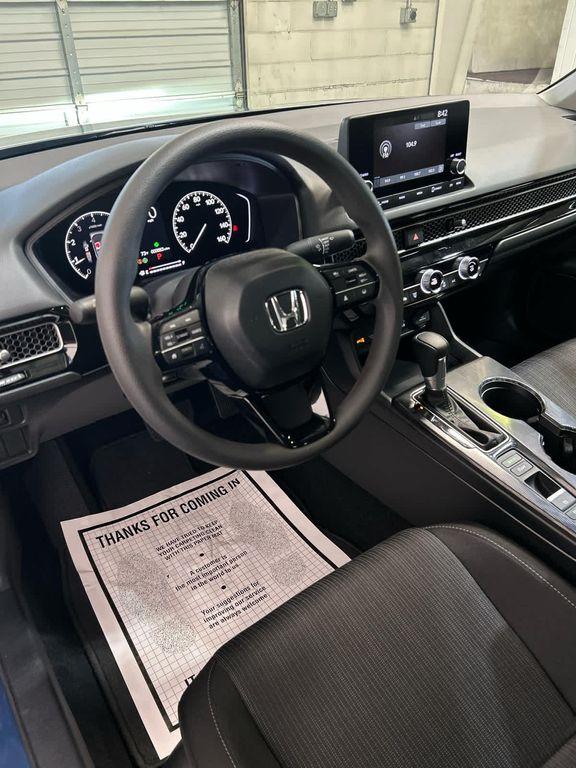 used 2025 Honda Civic car, priced at $26,186