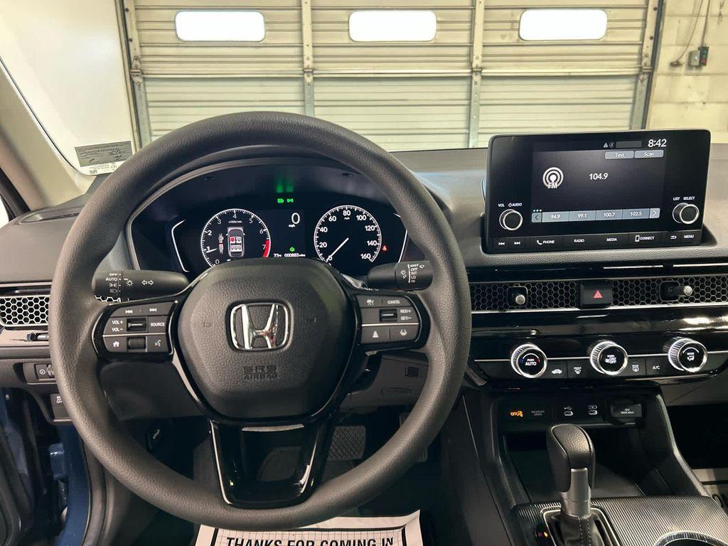used 2025 Honda Civic car, priced at $26,186