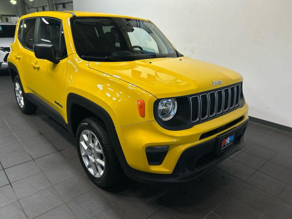 used 2023 Jeep Renegade car, priced at $24,486