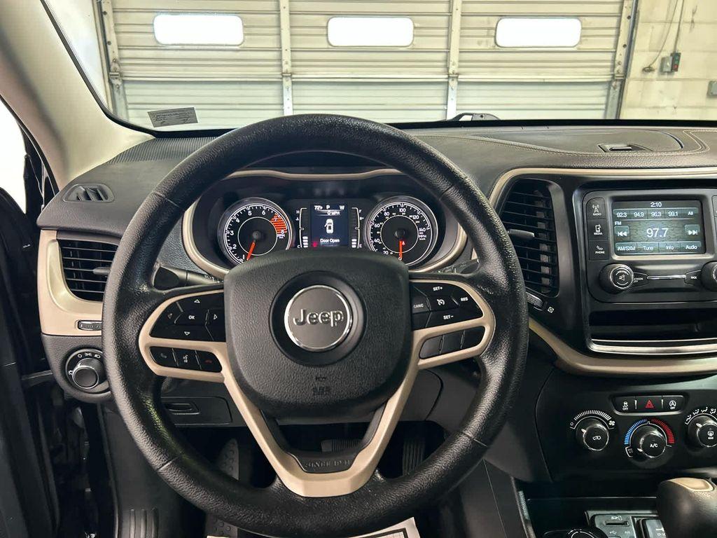 used 2017 Jeep Cherokee car, priced at $18,386
