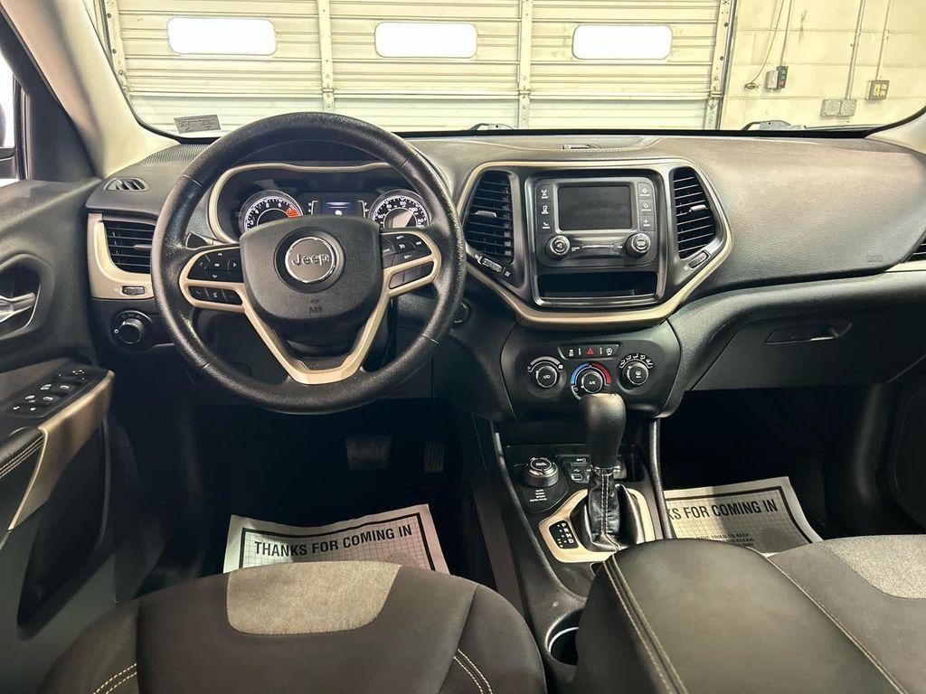 used 2017 Jeep Cherokee car, priced at $18,386