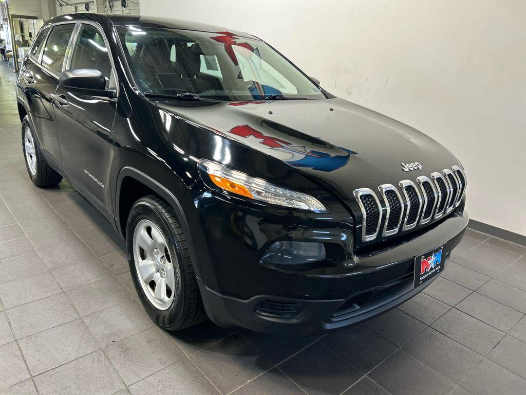 used 2017 Jeep Cherokee car, priced at $18,386