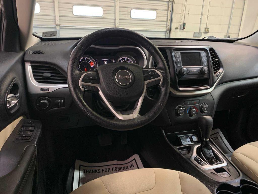 used 2017 Jeep Cherokee car, priced at $11,989