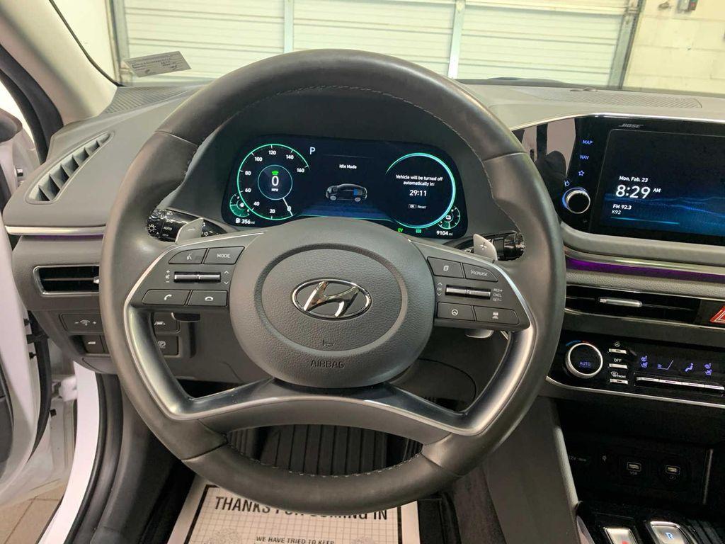 used 2023 Hyundai Sonata Hybrid car, priced at $28,749