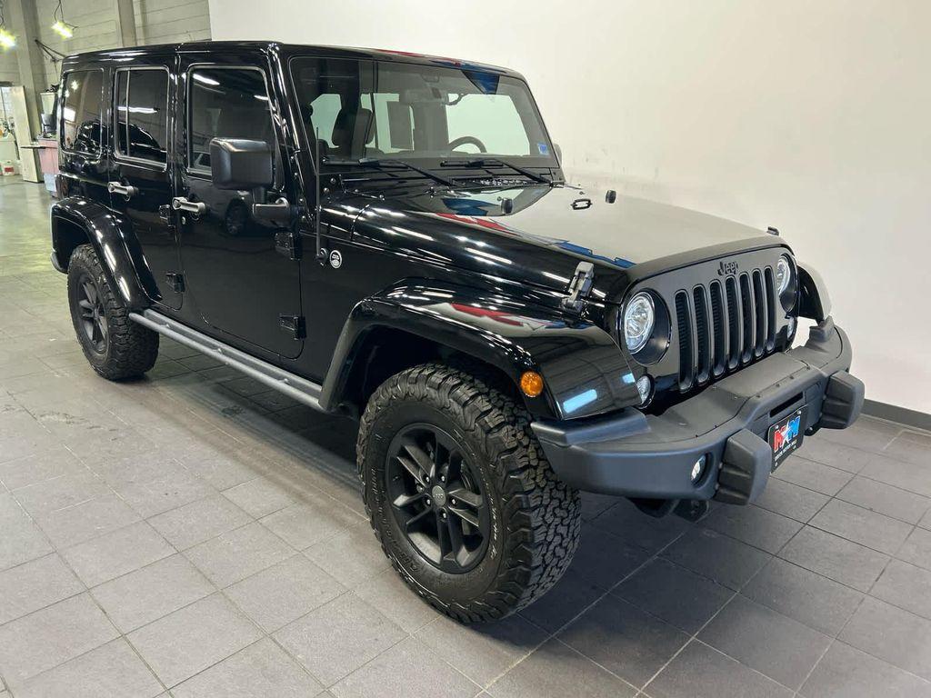 used 2017 Jeep Wrangler Unlimited car, priced at $27,686