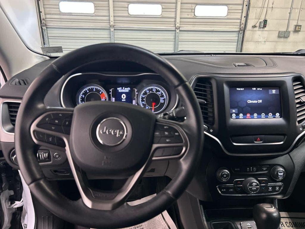 used 2019 Jeep Cherokee car, priced at $17,186