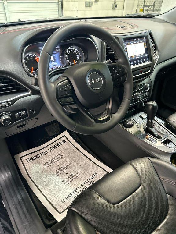 used 2022 Jeep Cherokee car, priced at $34,686