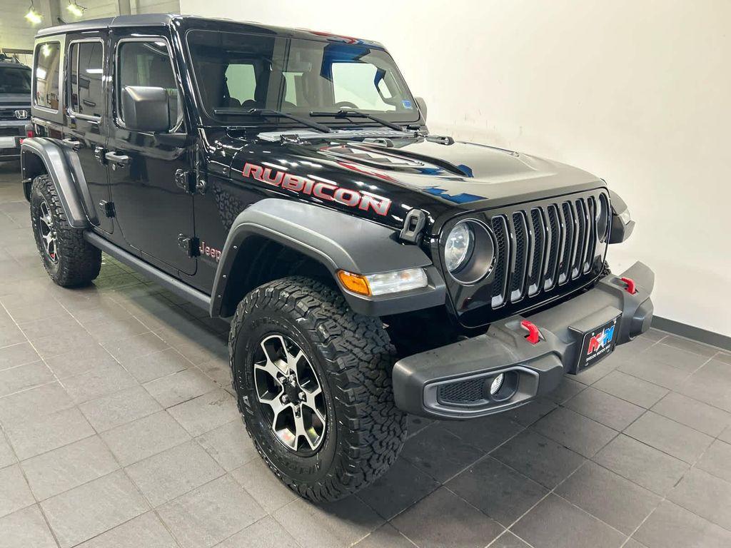 used 2021 Jeep Wrangler Unlimited car, priced at $39,184