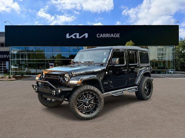 used 2021 Jeep Wrangler Unlimited car, priced at $26,569