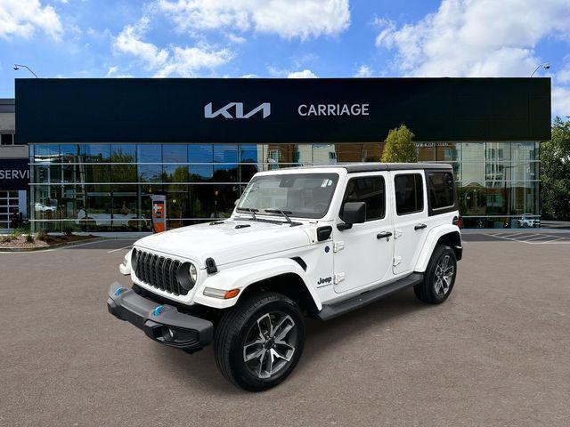 used 2024 Jeep Wrangler 4xe car, priced at $27,970