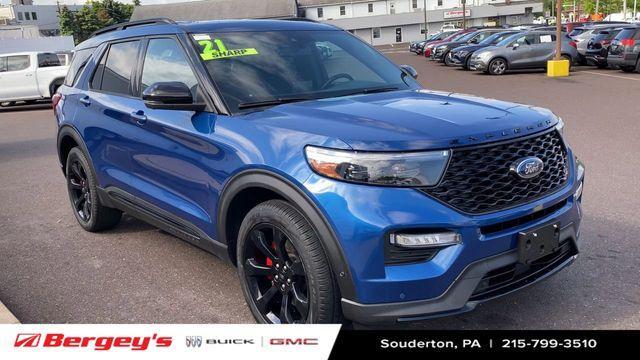 used 2021 Ford Explorer car, priced at $27,485