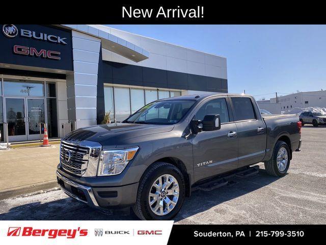 used 2021 Nissan Titan car, priced at $29,695