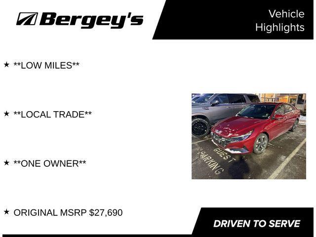 used 2023 Hyundai Elantra car, priced at $21,595