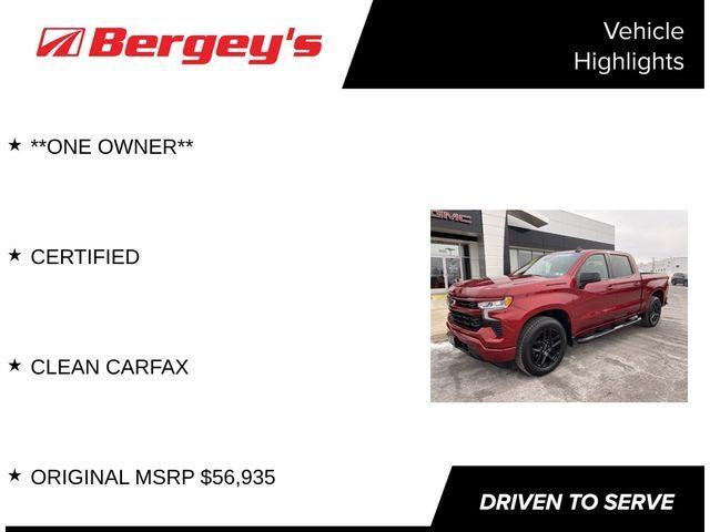 used 2024 Chevrolet Silverado 1500 car, priced at $41,995