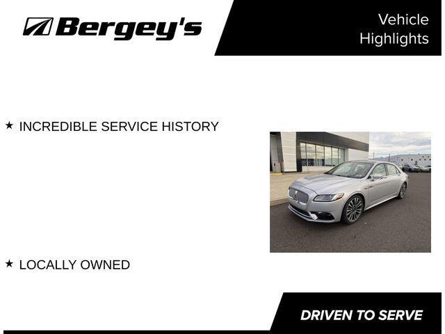used 2017 Lincoln Continental car, priced at $22,995