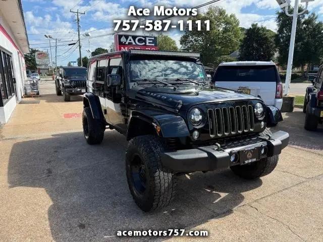used 2017 Jeep Wrangler Unlimited car, priced at $20,999