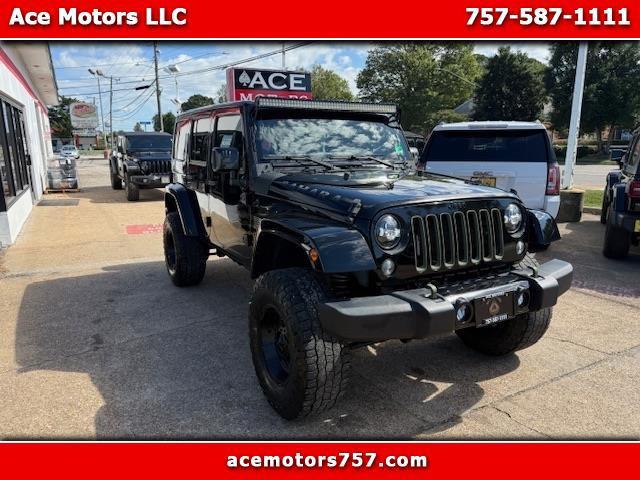 used 2017 Jeep Wrangler Unlimited car, priced at $20,999