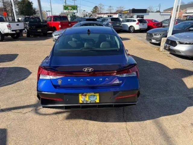 used 2024 Hyundai Elantra car, priced at $17,999