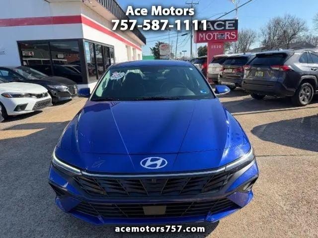 used 2024 Hyundai Elantra car, priced at $17,999