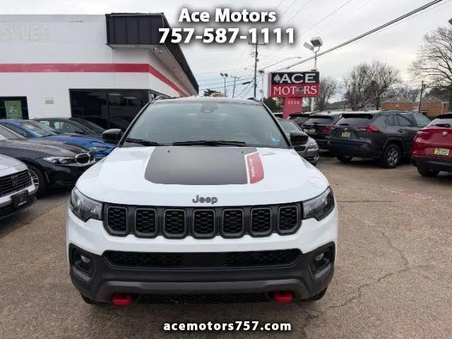 used 2024 Jeep Compass car, priced at $22,999