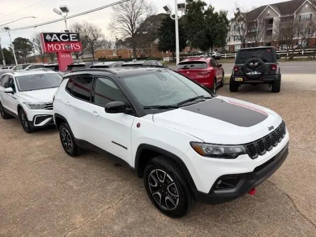 used 2024 Jeep Compass car, priced at $22,999