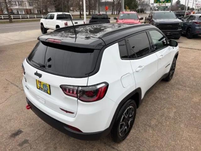 used 2024 Jeep Compass car, priced at $22,999