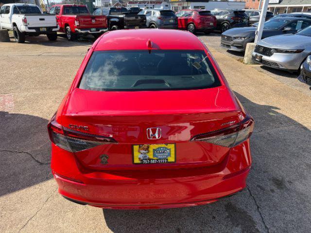 used 2025 Honda Civic car, priced at $25,499