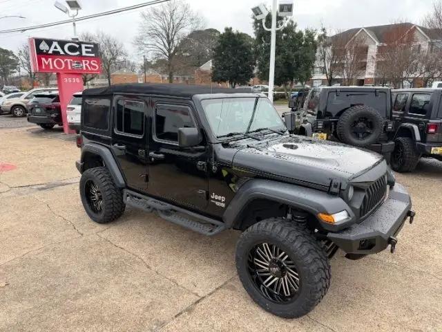 used 2018 Jeep Wrangler Unlimited car, priced at $24,999
