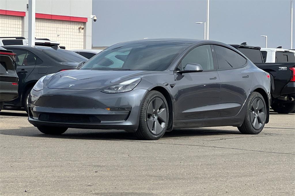 used 2022 Tesla Model 3 car, priced at $22,972