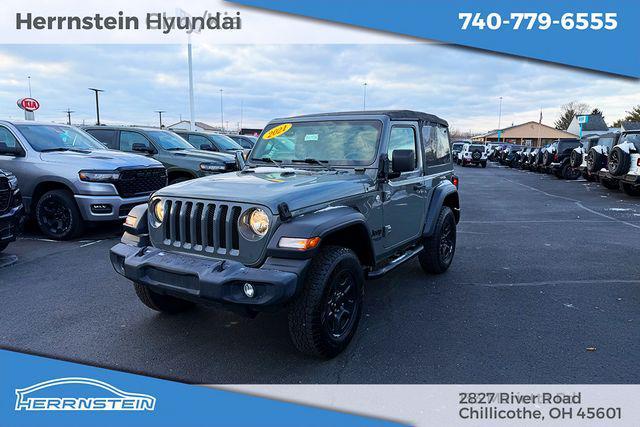 used 2021 Jeep Wrangler car, priced at $19,192