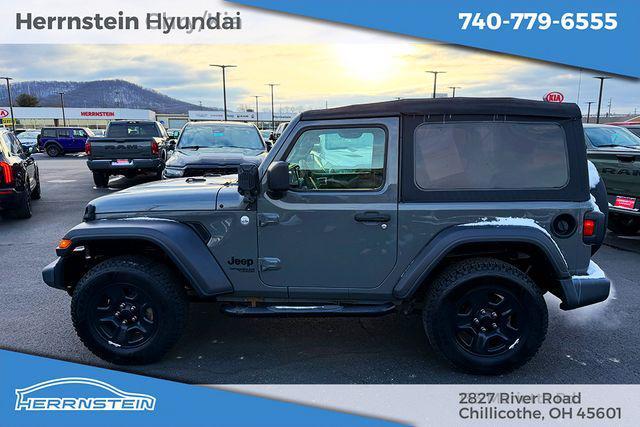 used 2021 Jeep Wrangler car, priced at $19,192