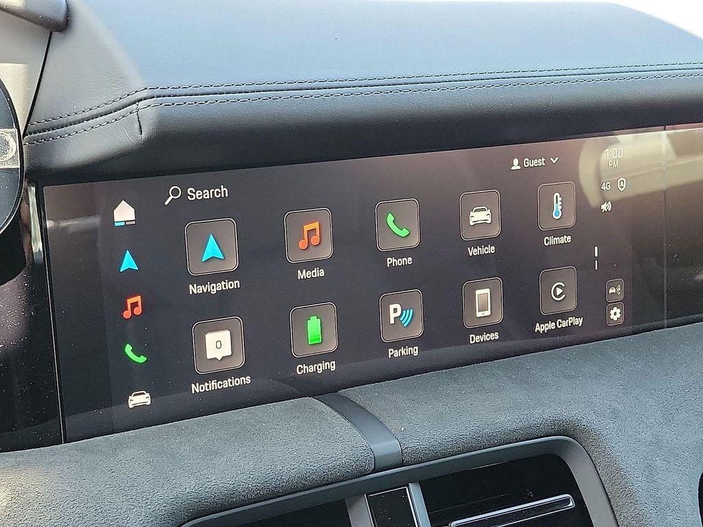new 2025 Porsche Taycan car, priced at $166,215
