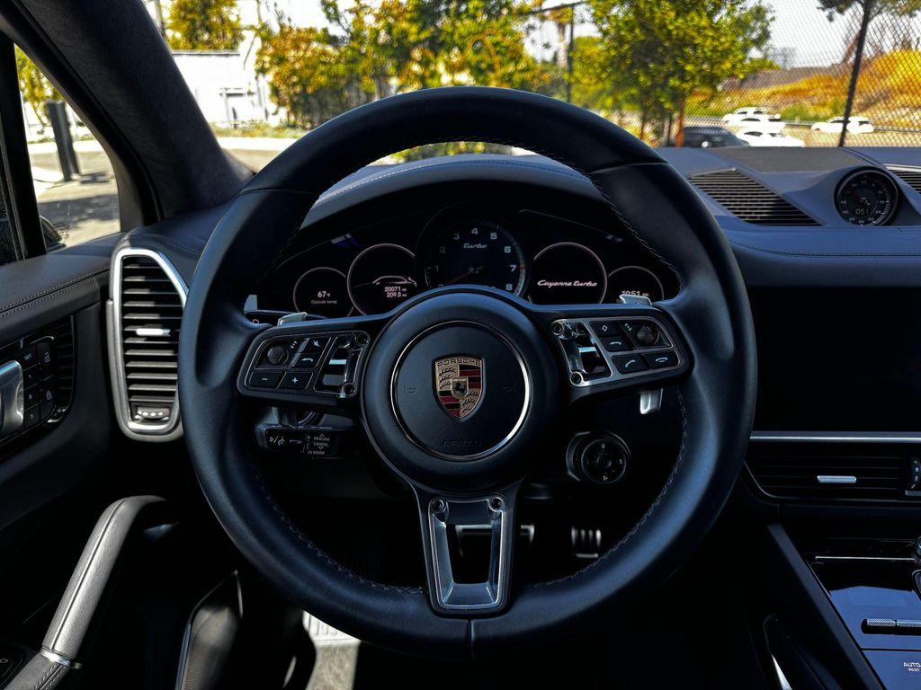 used 2023 Porsche Cayenne car, priced at $114,657