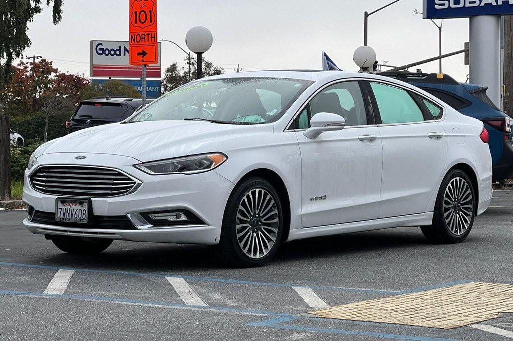 used 2017 Ford Fusion Hybrid car, priced at $12,488