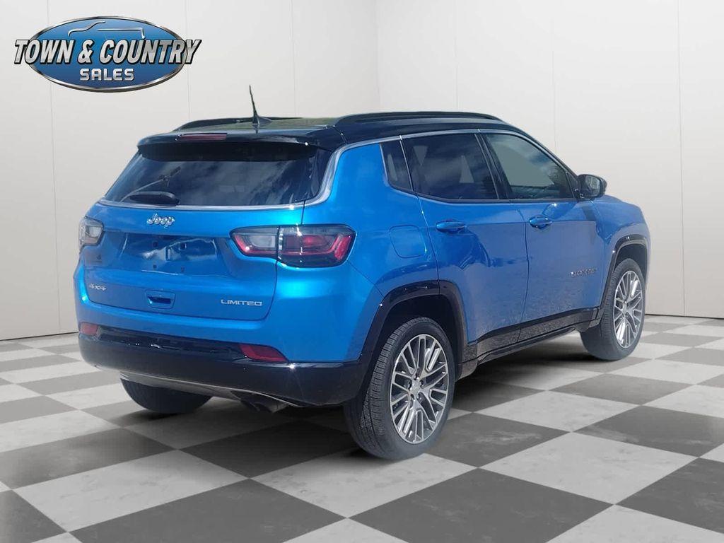 used 2022 Jeep Compass car, priced at $27,900