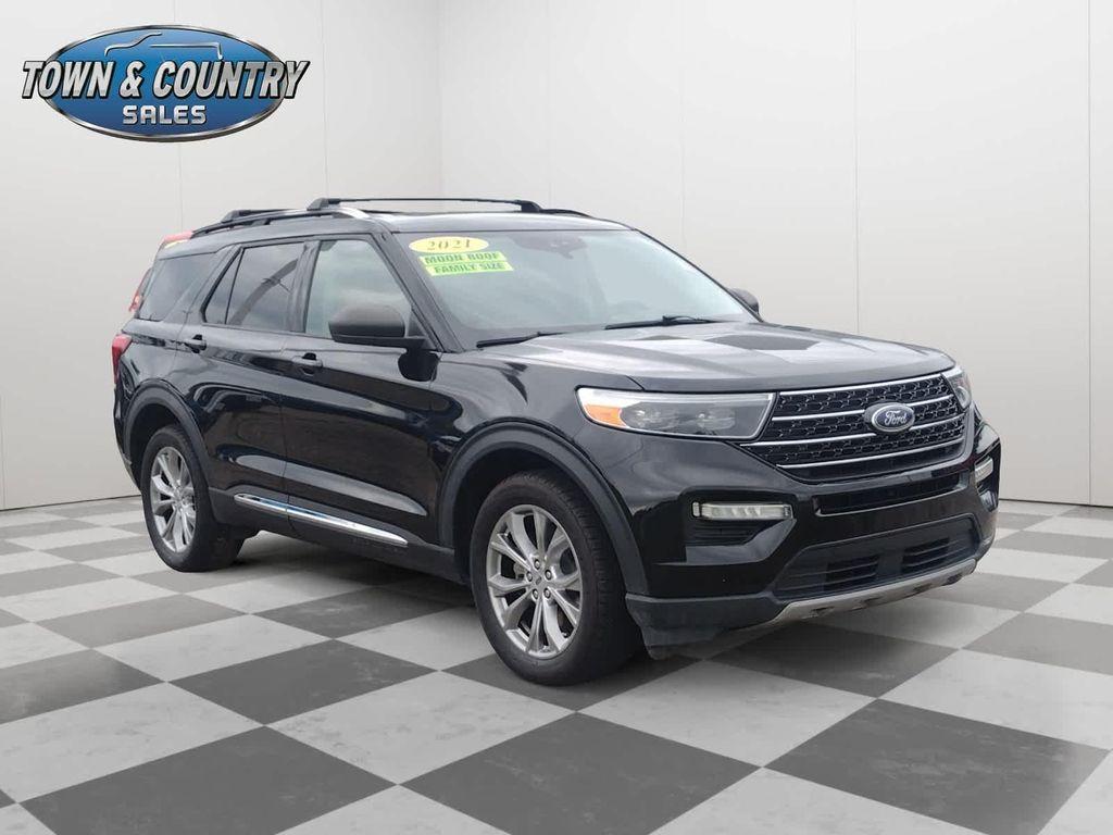 used 2021 Ford Explorer car, priced at $33,990