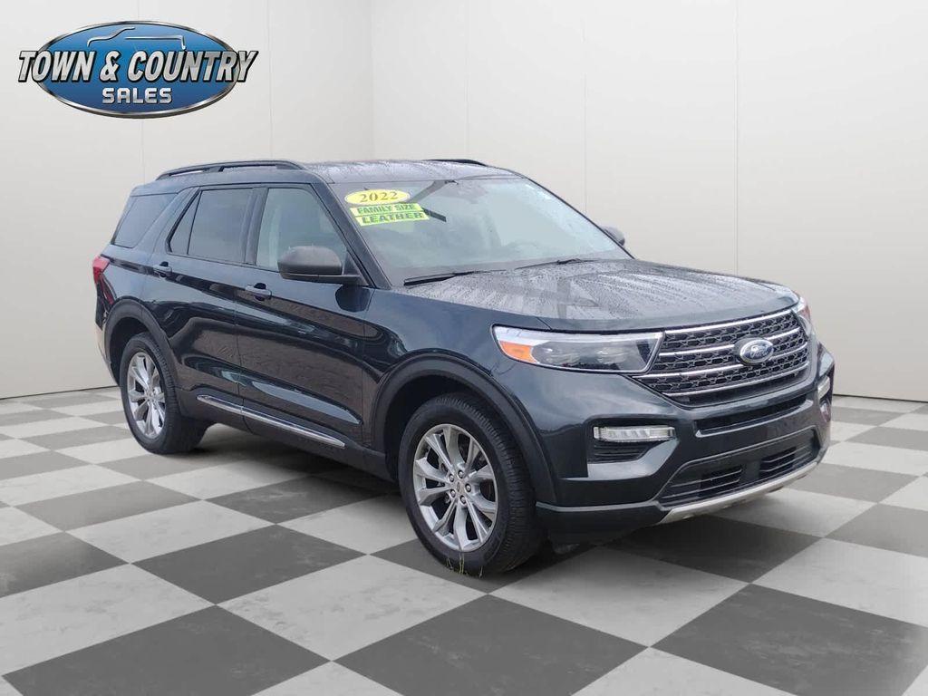 used 2022 Ford Explorer car, priced at $37,500