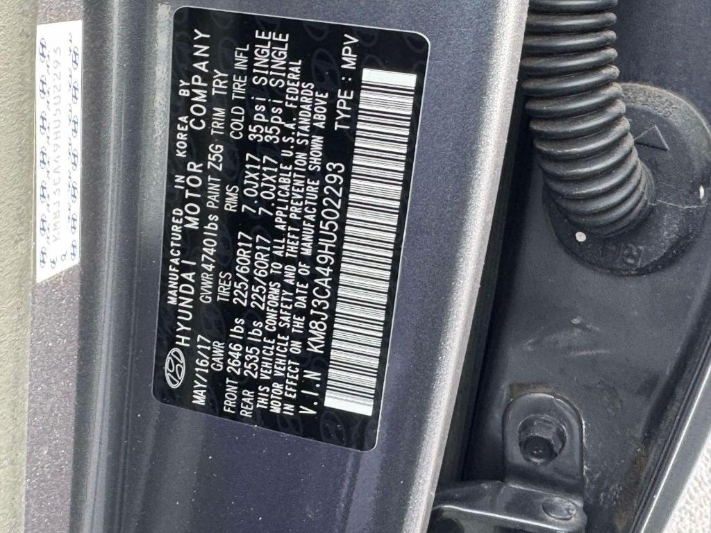 used 2017 Hyundai Tucson car, priced at $10,995