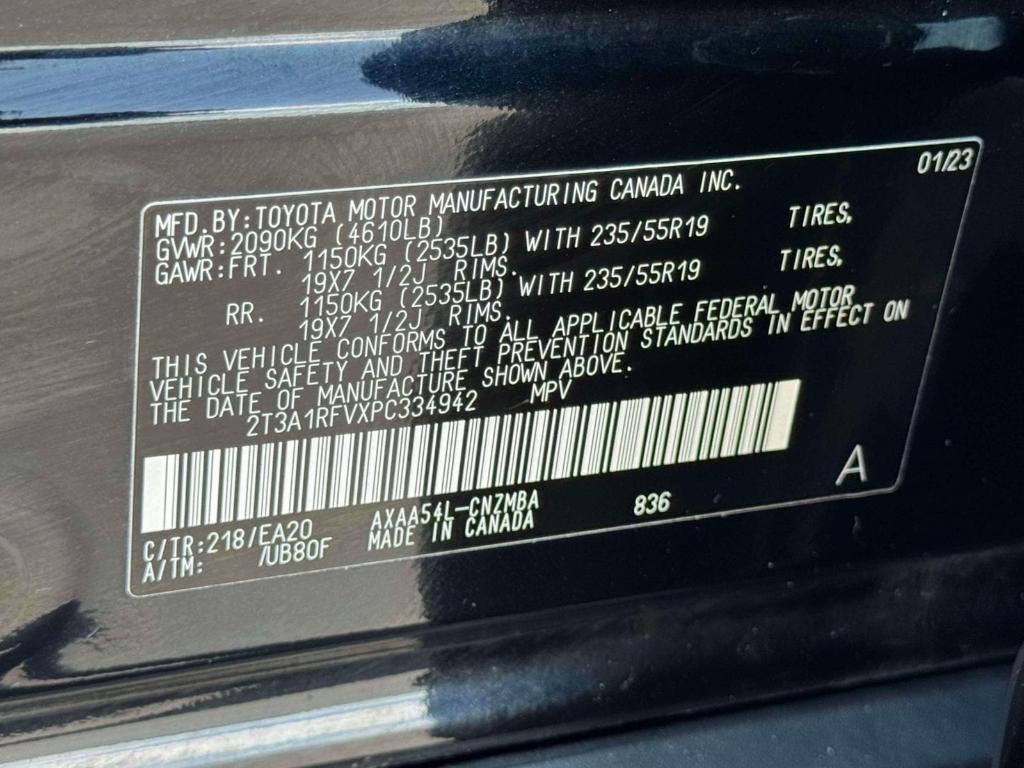 used 2023 Toyota RAV4 car, priced at $33,995