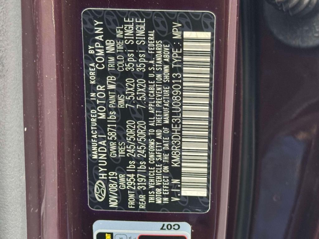 used 2020 Hyundai Palisade car, priced at $18,995