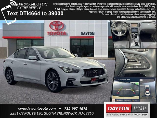 used 2021 INFINITI Q50 car, priced at $28,995