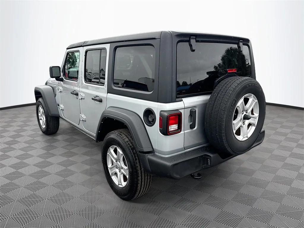 used 2022 Jeep Wrangler Unlimited car, priced at $23,599