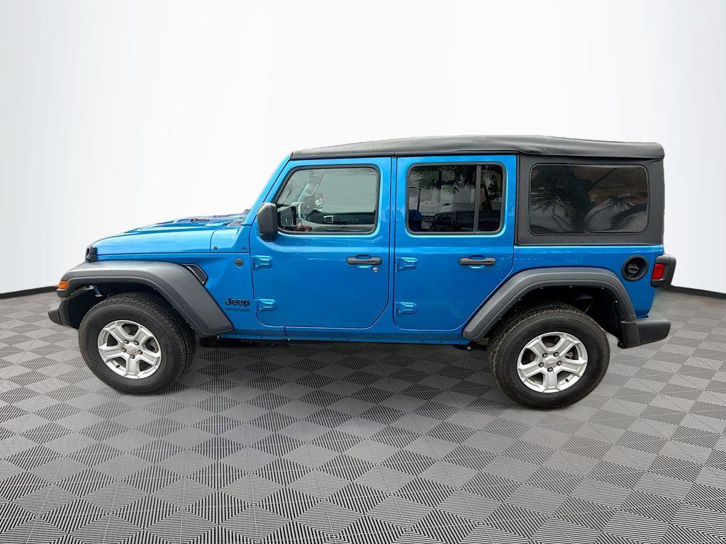 used 2022 Jeep Wrangler Unlimited car, priced at $26,716
