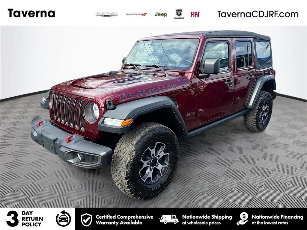 used 2022 Jeep Wrangler Unlimited car, priced at $28,019