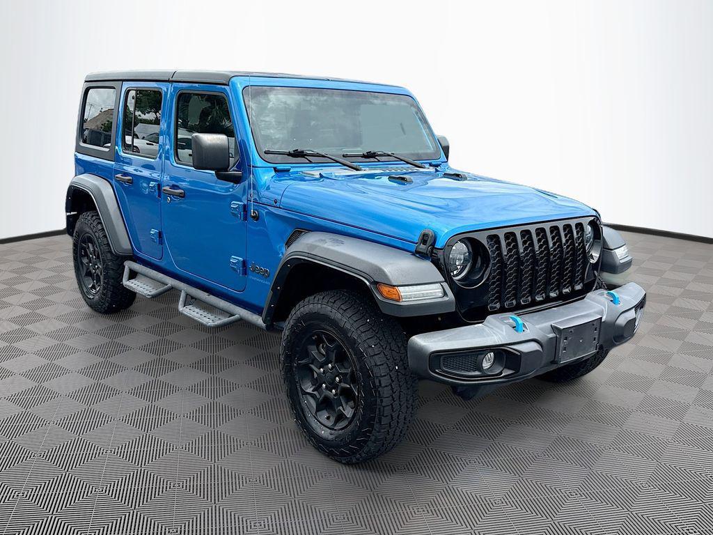 used 2023 Jeep Wrangler 4xe car, priced at $25,016